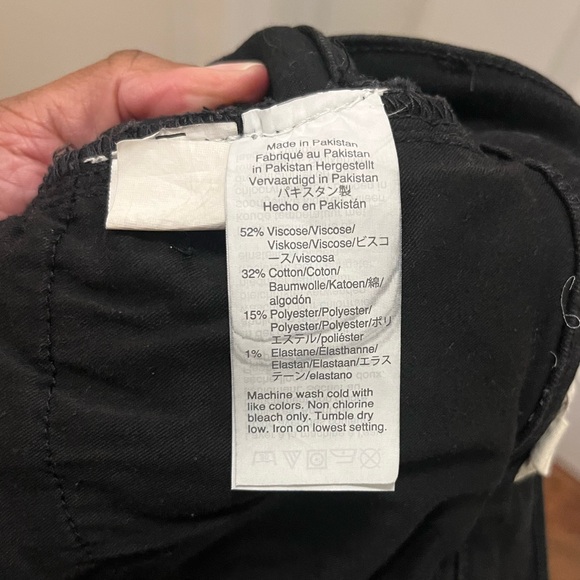 LIKE NEW Madewell Roadtripper Jeans - Black - Sz 29 - Picture 8 of 9